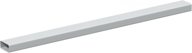 Photo Conduit rectangulaire PVC rigide 55 x 110 mm, longueur 1.5 m, gamme TUBPLA - TPR 100/1.5 | Ref : 833643