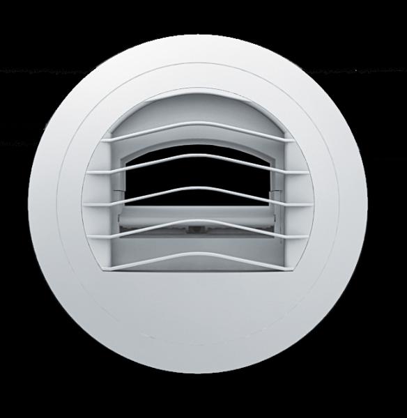 Photo Bouche d'extraction autorglable 45 m3/h, avec manchette  griffes D 125 mm - BARP 45 | Ref : 854366