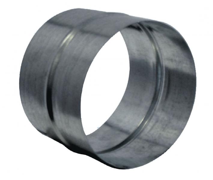 Photo Manchon raccord mâle en acier galvanisé, D 100 mm - MRT 100 | Ref : 860352