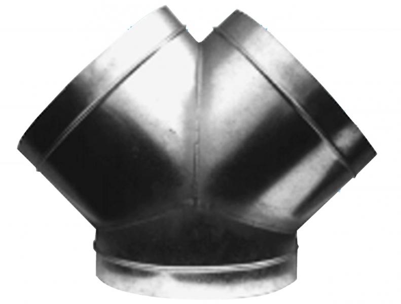 Photo Culotte 45 en acier galvanis, D 80 mm - CL 80/45 | Ref : 864447