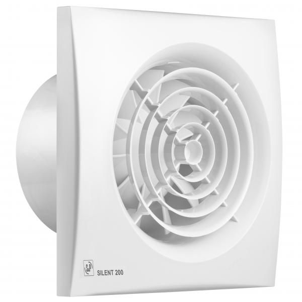 Vignette 2 produit arateur, 180 m3/h, tempo rglable de 1  30 mn, clapet anti-retour, D 118 mm - SILENT 200 CRZ | Ref : 400005