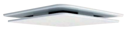 Vignette 2 produit Bouche extra-plate Design. Volets orientables. Manchette  griffes D80 mm. - BDOP 80 | Ref : 855015