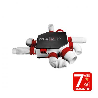 S&P Ventilation Vmc hygro standard pour logement (rnovation/remplacement) jusqu\' 6 sanitaires 607700