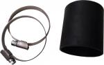 S&P Ventilation Kit manchon souple 51 / 50 mm + 2 colliers pour aspiration centralise saphir - kms r 620368