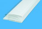 S&P Ventilation Conduit rectangulaire pvc rigide 40 x 110 mm, quivalent d 80 mm, long 1,5 m - tpl 80/1.5 832100