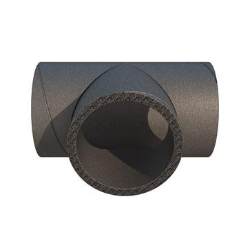 Photo Té de raccordement Aerfoam D160mm 90° | Ref : 188266