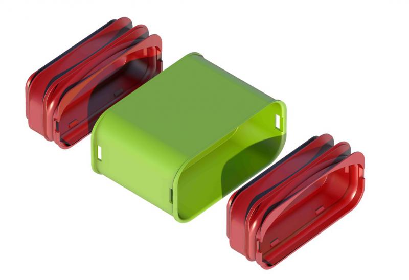 Photo Kit connecteur flexible � flexible AE55SC Air Excellent | Ref : 188575