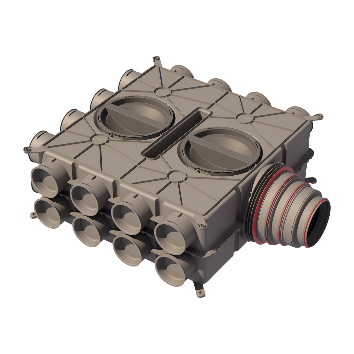 Photo Caisson DB824 - 24 piquages | Ref : 188952