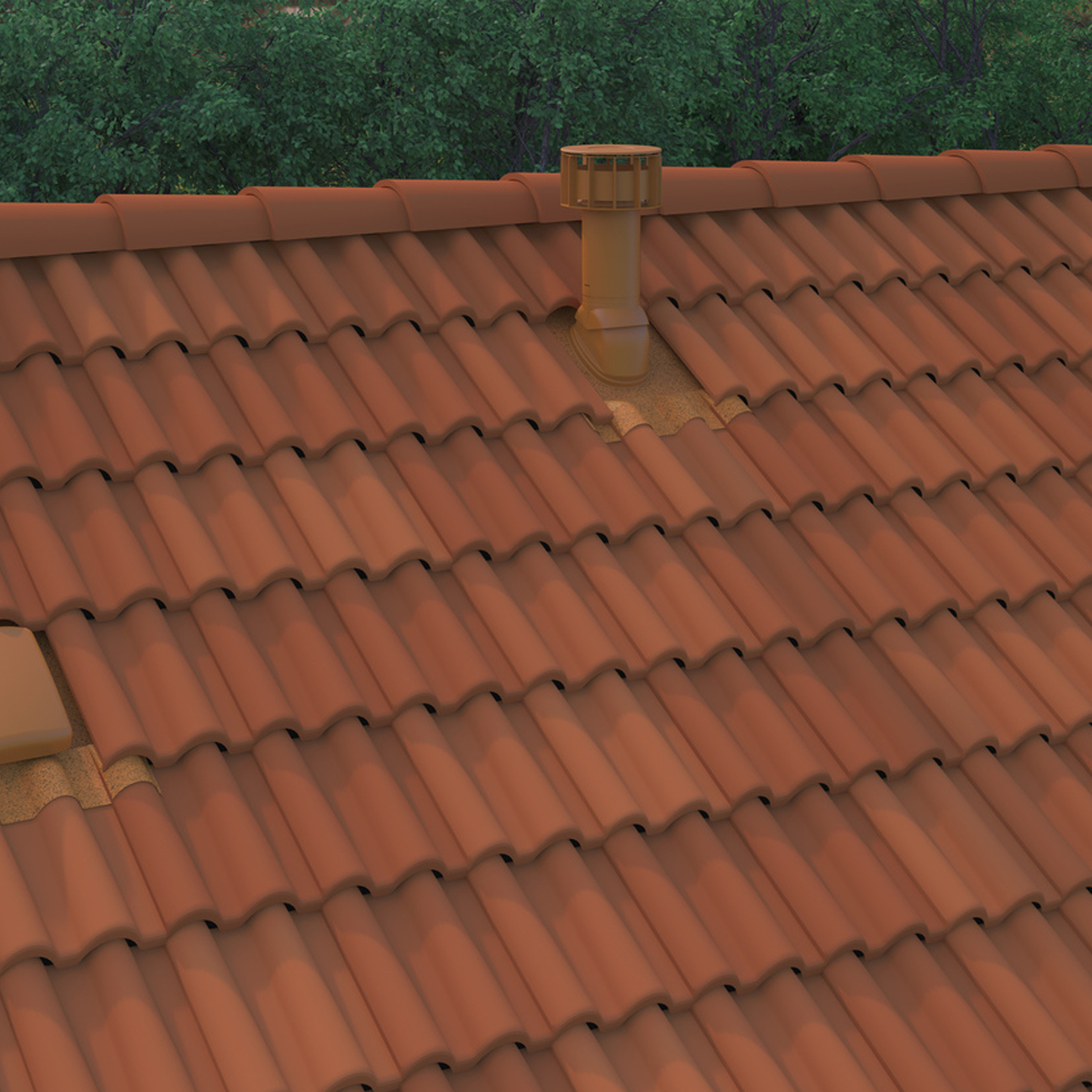Vignette 2 produit Solin Ubiflex 25-45 diam.160 ocre | Ref : 888093