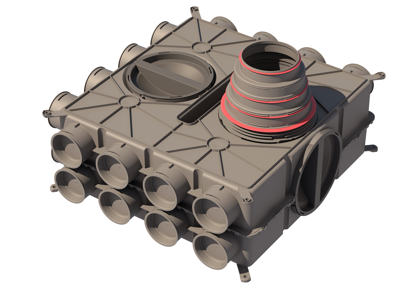 Vignette 3 produit Ref : 188952 | Caisson DB824 - 24 piquages