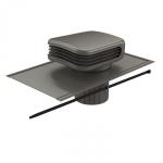 UBBINK FRANCE Terminal de ventilation valetis ardoise anthracite d160mm 172086
