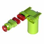 UBBINK FRANCE Kit raccordement 90 air excellent ae35sc d125mm 188570