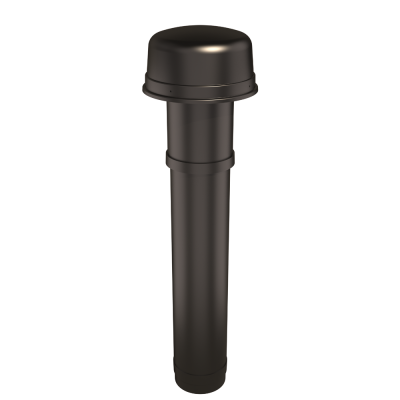 UBBINK FRANCE Terminal de ventilation isol ventub noir d180mm 169860