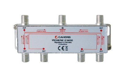 Photo 6 Way Splitter 5-2400Mhz | Ref : 0 144 885R13