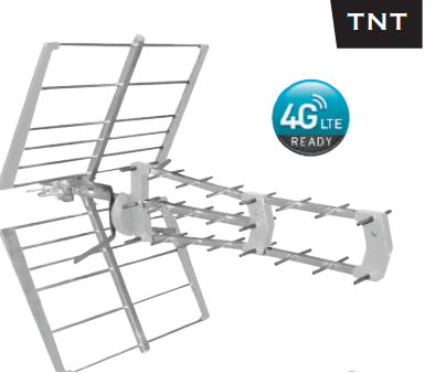 Photo Antenne UHF TNT 18HD | Ref : 0 145 053R13