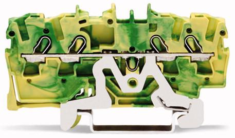 Photo TOPJOB�S : Borne de protection 4C / 2,5 (4) mm� / Vert-Jaune | Ref : 20021407     