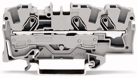 Photo TOPJOB�S : Borne de passage 3C / 6 (10) mm� / Gris | Ref : 20061301     