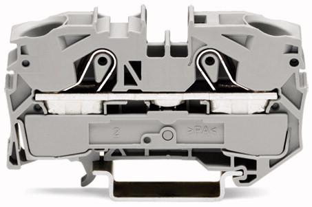 Photo TOPJOB�S : Borne de passage 2C / 16 (25) mm� / Gris | Ref : 20161201     