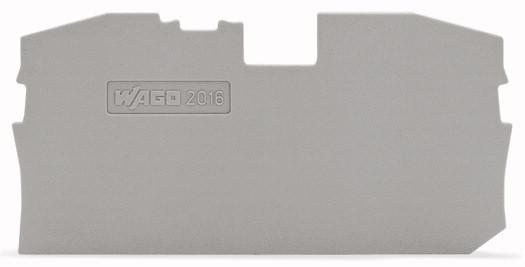 Photo TOPJOB�S : Plaque d'extr�mit� et interm�diaire 2C / Gris | Ref : 20161291     