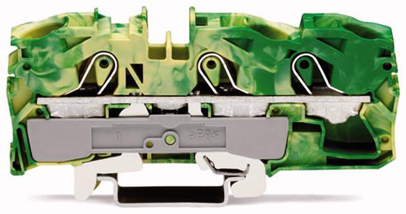 Photo TOPJOB�S : Borne de protection 3C / 16 (25) mm� / Vert-Jaune | Ref : 20161307     