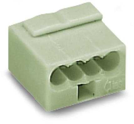 Photo Borne micro pour boîte de dérivation 4C / Gris clair | Ref : 243304