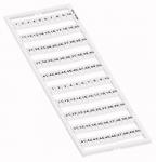 WAGO WA Marquage wmb horizontal extensible 1...50 (2x) 7935566      