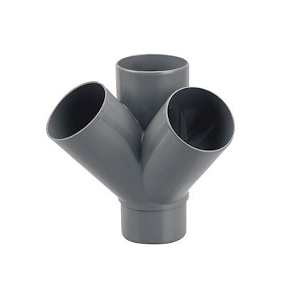 Photo PVC Culotte Dble Eqr MF 45 100 GN | Ref : 3025719