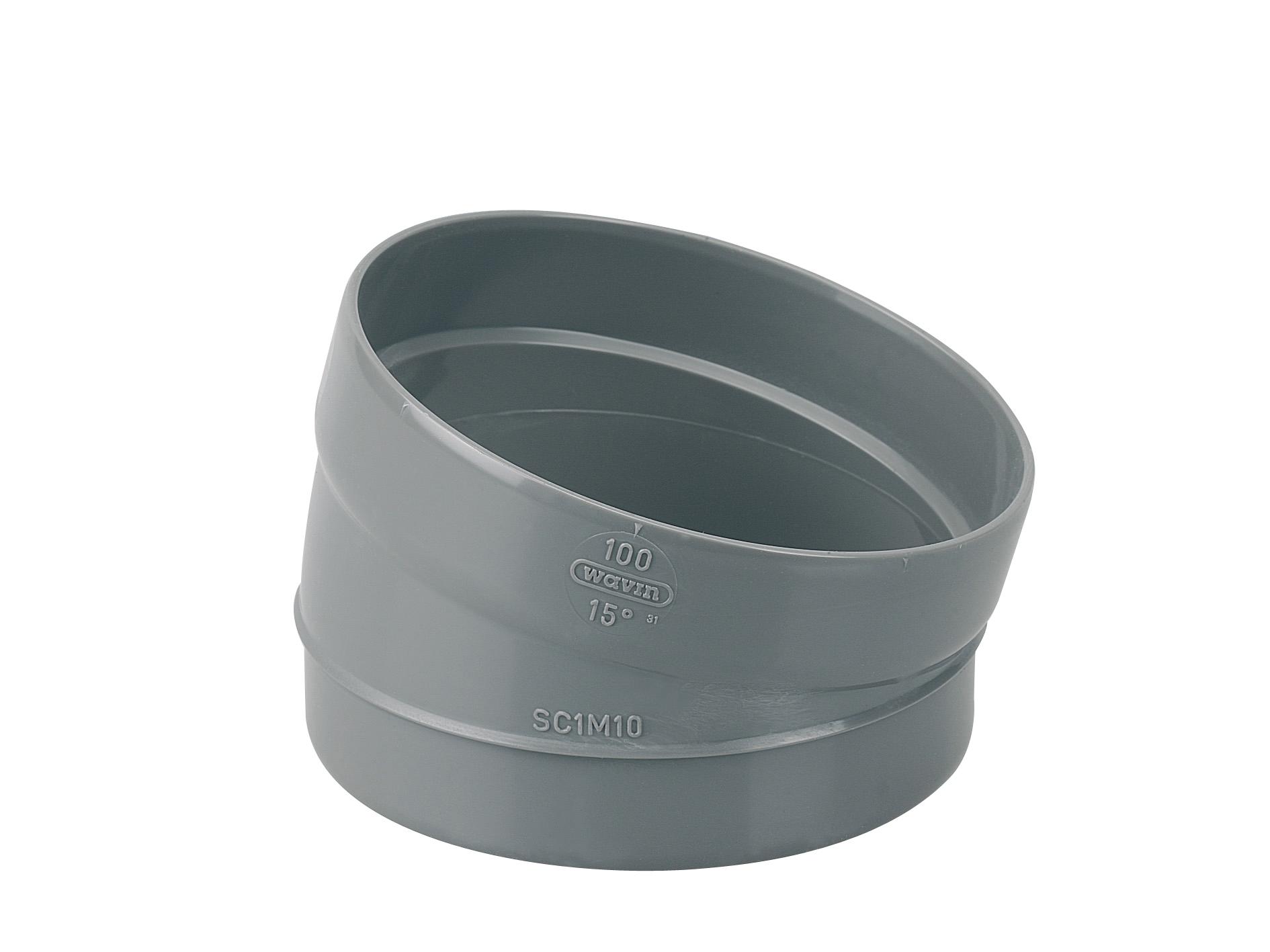 Photo PVC Secteur Coude MF 15 100 G | Ref : 3025722