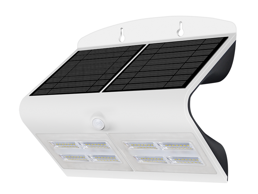 Photo PROJECTEUR LED SOLAIRE 6,8W - IP65 - 4000K | Ref : 40068