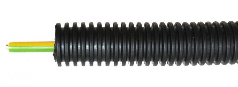 Photo Gaine prfile diamtre 20mm 1X2.5 V/J                               | Ref : 11059        