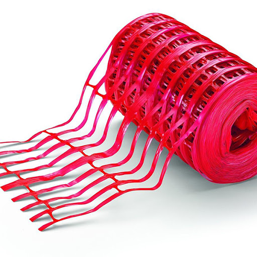 Photo Grillage avertisseur rouge L:30CM/100M | Ref : 10280