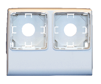 Photo BOITIER HORIZ/VERT DOUBLE WIREPLAST spir | Ref : 7208