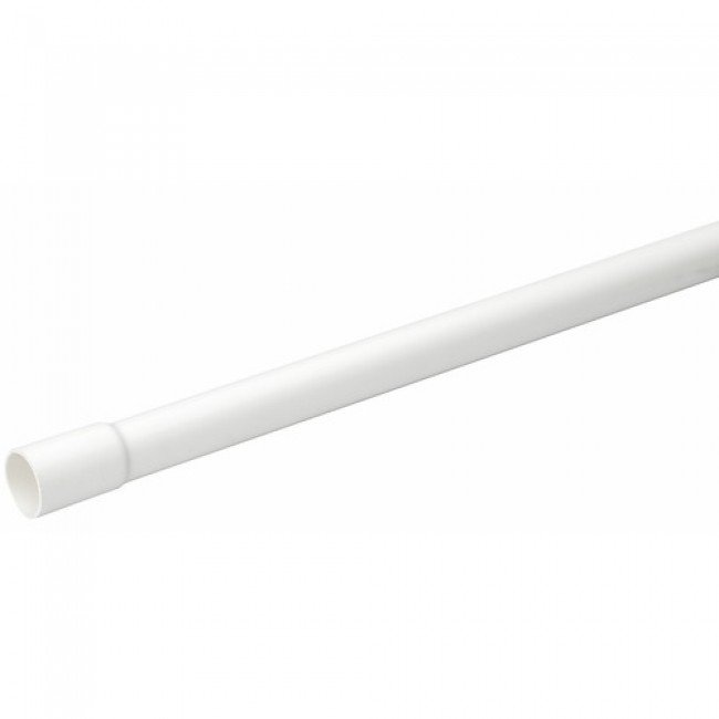 Photo IRL 3321 DIAM 25/2M TULIPE BLANC RAL 901 | Ref : 10111-BLANC