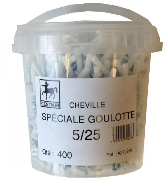 Photo Mini Box Cheville Goulotte Diamtre 5X25                | Ref : A270270