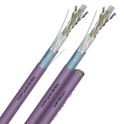 Photo Cble CAT6A F/UTP 510MHz LSZH Dca | Ref : 3369