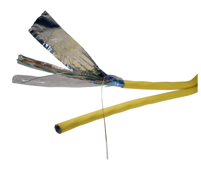 Photo Cble CAT6A F/UTP 510MHz LSZH Dca | Ref : 3369T