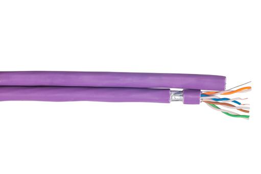 Photo Cble CAT6A U/FTP 525MHz LSZH Dca | Ref : 3392