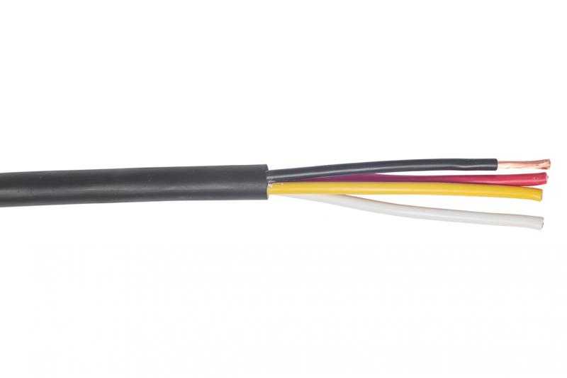 Photo CABLE HP 4 x 4  MM2 PVC NOIR | Ref : 3542