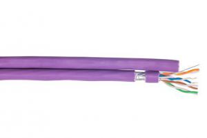 COURANT FAIBLE ET SPECIAUX Cble cat6a u/ftp 525mhz lszh dca 3436T