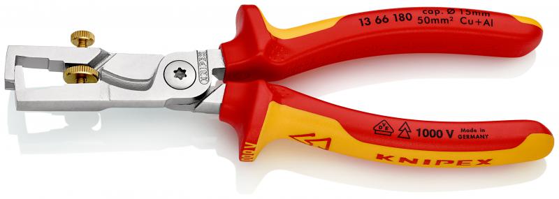 Photo PINCE A DENUDER/COUPE CABLE ISOLEE STRIX | Ref : 13 66 180 SB