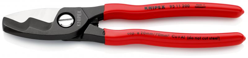 Photo COUPE-CABLES 200MM 20MM 70MM | Ref : 95 11 200 SB