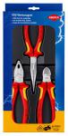 KNIPEX Lot de 3 pinces isolees isoles 1000 v 00 20 12