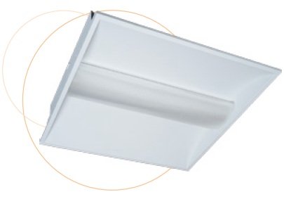 Photo Encastré LED LITED 600x600 indirect blanc 4000K | Ref : SEAGULL-35