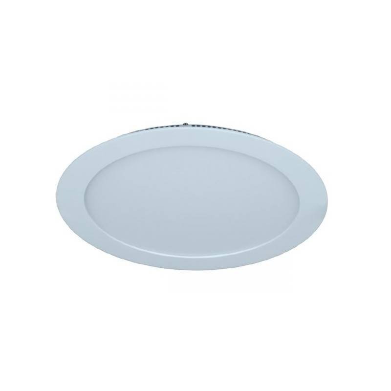 Photo Downlight FLAT 240mm Blanc 4000K 16W 120 | Ref : FLAT-16