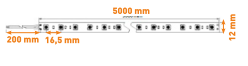 Vignette 2 produit 5M Ruban LED LITED 5730 IP65 NANO 60 led | Ref : SMD5050-RGB30-24