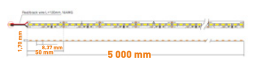 Vignette 2 produit 5M Ruban LED LITED 5730 IP65 NANO 120 l | Ref : SMD5730-300-120