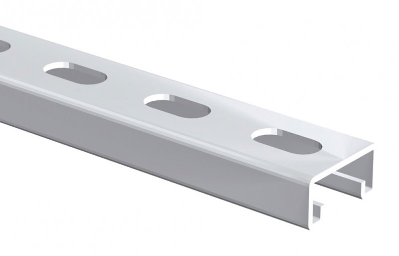 Photo RAIL RENFORCE PROFIL 41 X 21 GC ep. 2,5mm Long. 3M | Ref : 67030055
