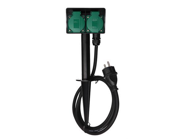 Photo DOUBLE PRISE - USAGE � L'EXT�RIEUR - TER | Ref : EG2W