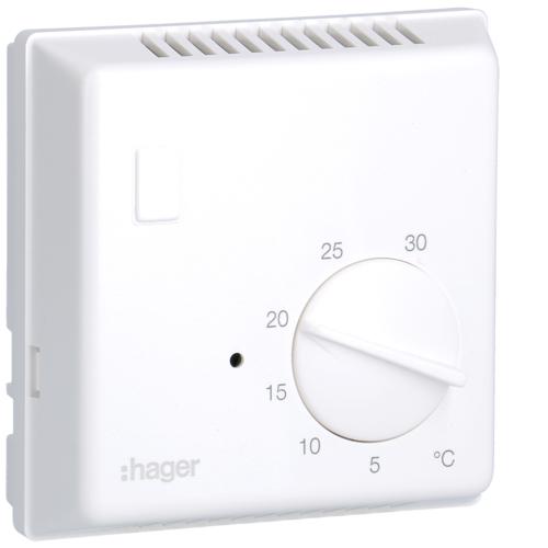 Photo Thermostat ambiance bi-mtal chauf eau chaude avec contact  ouverture 230V | Ref : 25809