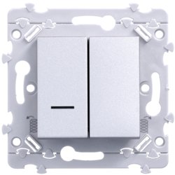 Photo InterBP Duo+InterBP Duo � voyant essensya titane | Ref : WE046T